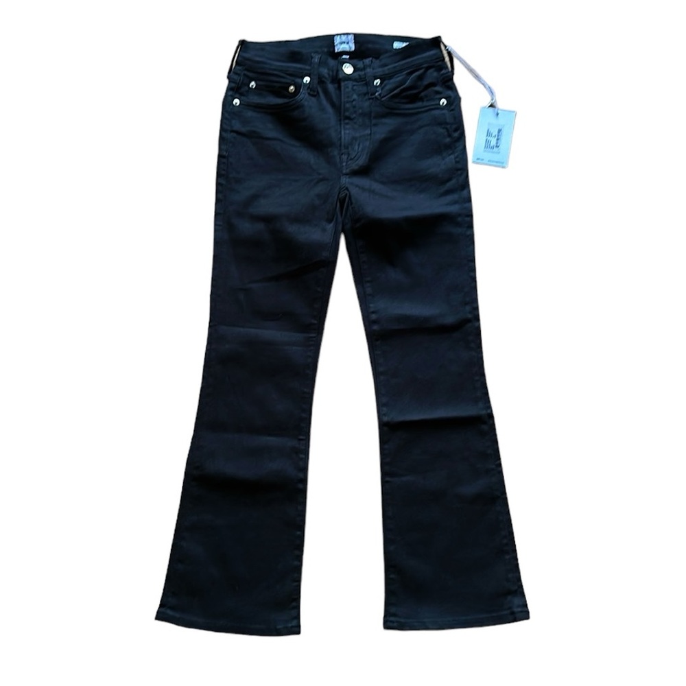 BNWT Edwin black jeans - Anthropologie. Size 24. Classic mini boot cut.